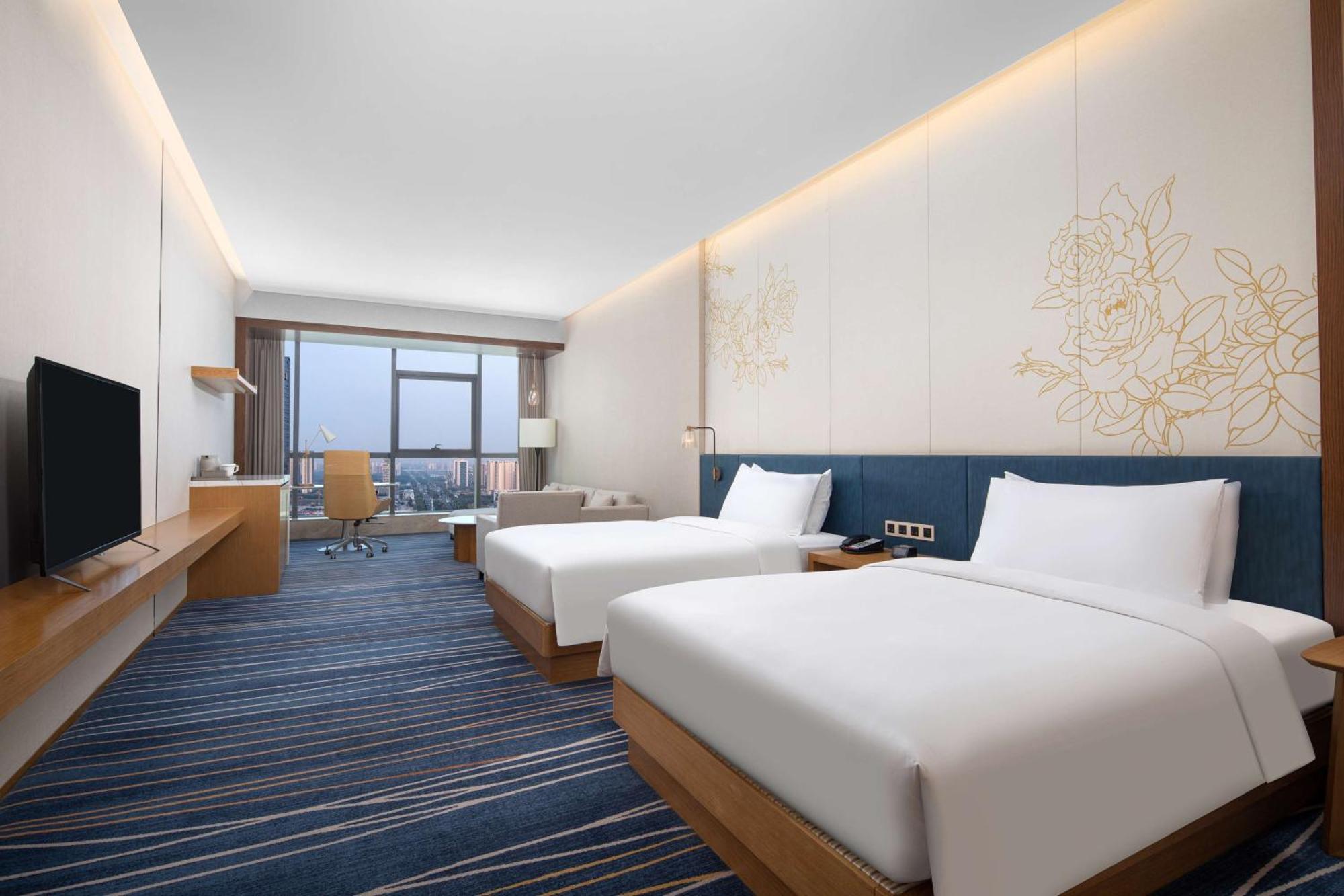 Hilton Garden Inn Zibo Zhangdian Екстер'єр фото
