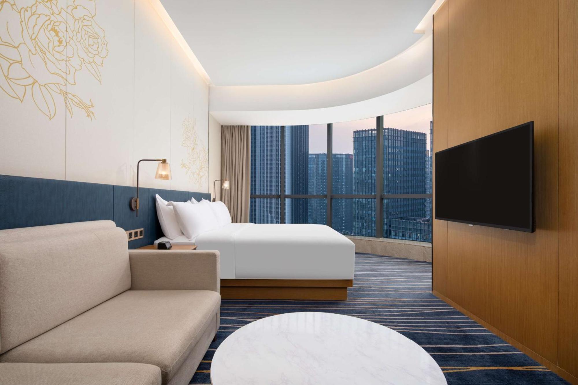 Hilton Garden Inn Zibo Zhangdian Екстер'єр фото