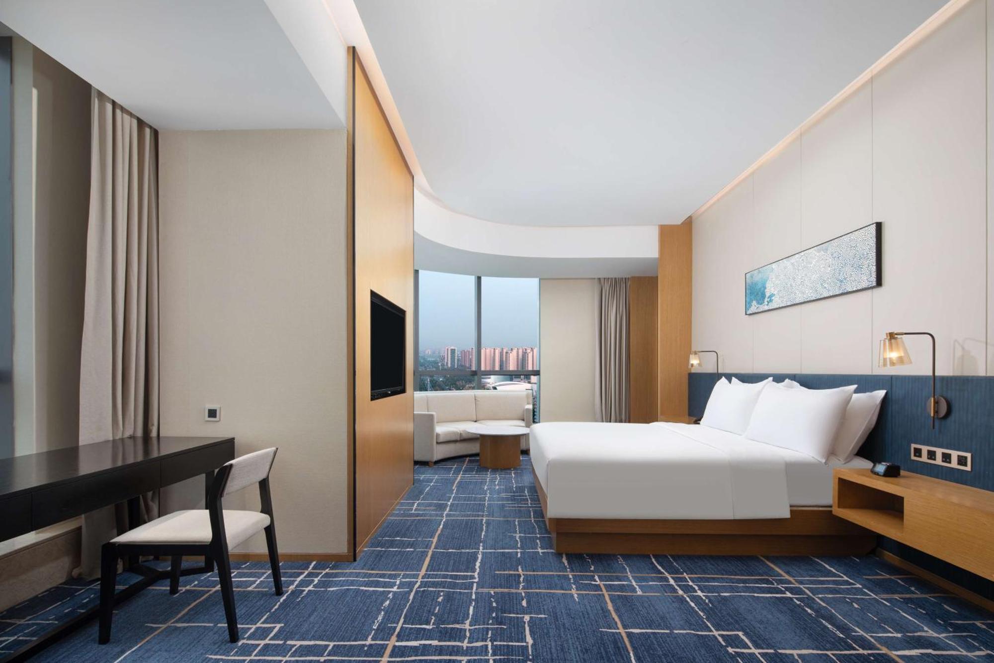 Hilton Garden Inn Zibo Zhangdian Екстер'єр фото