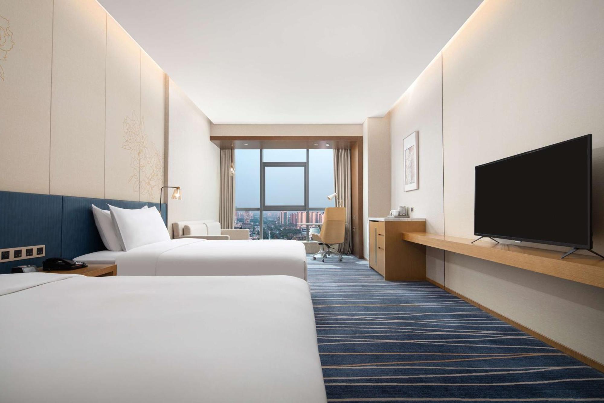 Hilton Garden Inn Zibo Zhangdian Екстер'єр фото