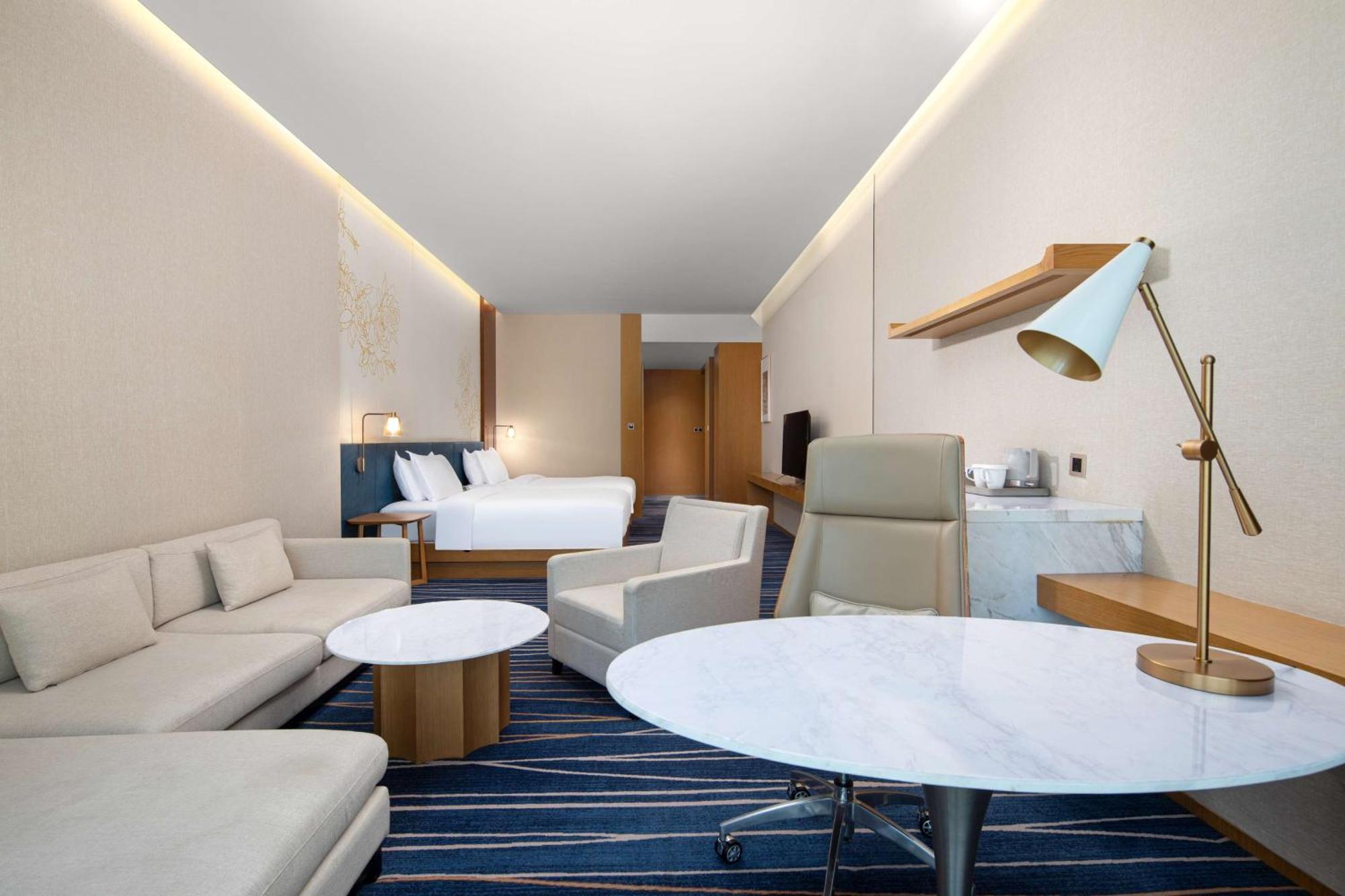 Hilton Garden Inn Zibo Zhangdian Екстер'єр фото