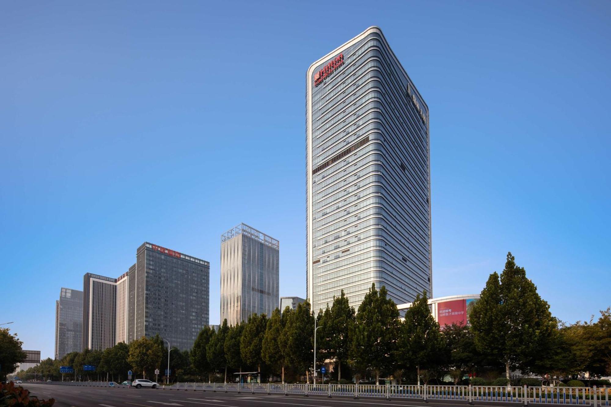 Hilton Garden Inn Zibo Zhangdian Екстер'єр фото