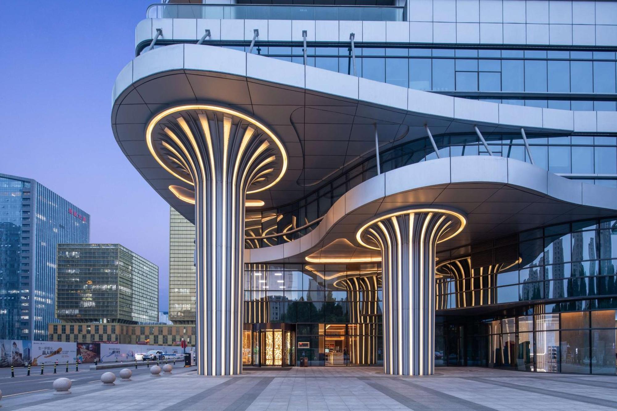 Hilton Garden Inn Zibo Zhangdian Екстер'єр фото